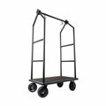 Hospitality 1 Source Contemporary Bellman's Cart, Black Powder Coated Finish BCF105BL